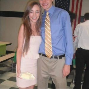 Zara Trafaluc Collection Peplum Strapless Bodycon